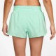 Nike Pantaloncini Running One Swoosh Mint Foam Bianco Donna