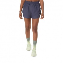 Asics Pantaloncini Running Nagino Adjustable 4" Indigo Fog Donna