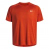 Under Armour Maglietta Palestra Tech Texture Arancio Base Uomo