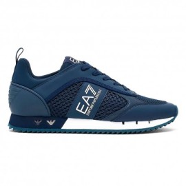 Ea7 Emporio Armani Laces Blu Bianco - Sneakers Uomo