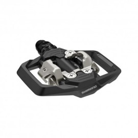 Shimano Pedali Bici Da Corsa Flat Spd Me700 Tacchette Sm-Sh51