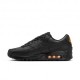 Nike Air Max 90 Mesh Nero Arancio - Sneakers Uomo