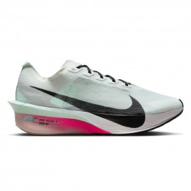Nike Air Zoom Vaporfly 4 Bianco Nero-Hyper Rosa - Scarpe Running Donna