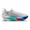 Nike Air Zoom Alphafly 3 Bianco Nero-Hyper Turqu - Scarpe Running Donna