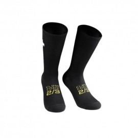 Assos Calze Ciclismo Spring Fall P1 Nero Series Uomo