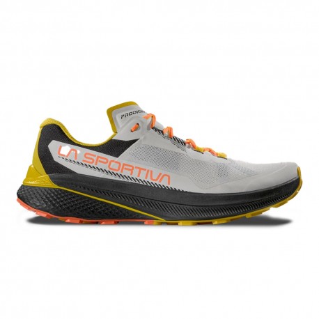 La Sportiva Prodigio Chalk Nero - Scarpe Trail Running Uomo