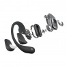 Shokz Openfit 2+ Cuffie A Conduzione Ossea Nero