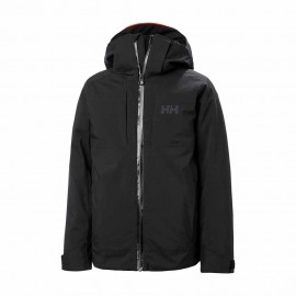 Helly Hansen Alpha Nero - Giacca Sci Bambino