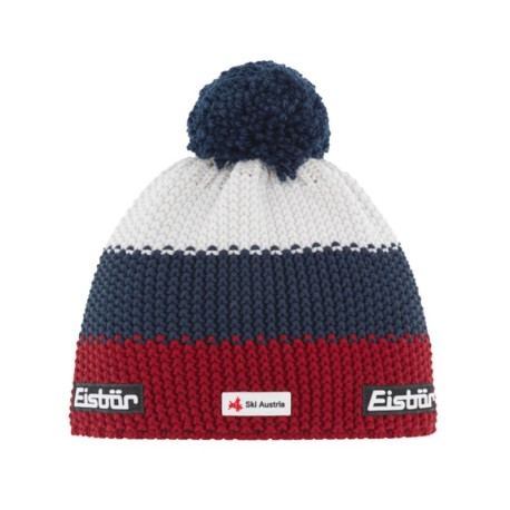 Eisbar Star Pompon Granata - Berretto invernale