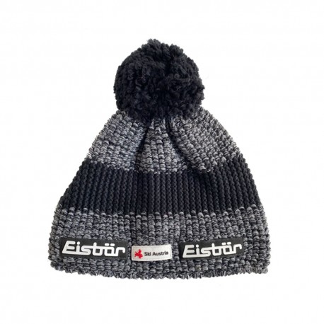Eisbar Styler Pompon Antracite - Berretto invernale