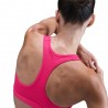 Nike Swoosh A Sostegno Medio Reggiseno Sportivo Rosso Donna