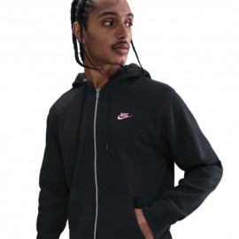 Nike Club Felpa Nero Uomo