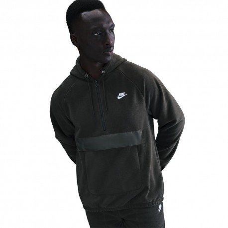 Nike Sportswear Club Felpa Polar Nero Uomo