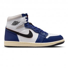 Nike Air Jordan 1 High Og "Rare Air" Bianco Nero Blu - Sneakers Uomo