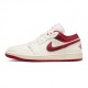 Nike Air Jordan 1 Low Se Bianco Rosso - Sneakers Donna