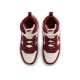 Nike Court Borough Mid 2 Ps Perla Rosso - Sneakers Bambino