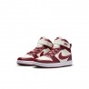 Nike Court Borough Mid 2 Ps Perla Rosso - Sneakers Bambino