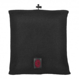 Imma Scaldacollo Milan Lisco Patch Pelle Nero Rosso Uomo