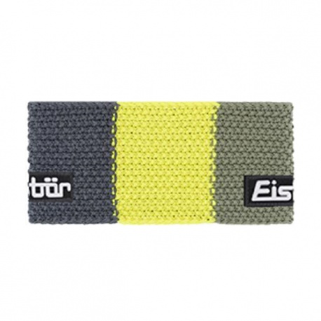 Eisbar Jamies Flag Big Logo Cm 10 Antracite - Fascia Paraorecchie