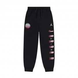 Nike Jordan Pantapolsino Gametime Chenille Patch Nero Bambino