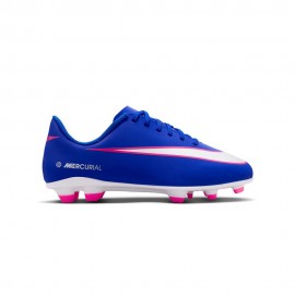 Nike Mercurial Vapor 16 Club Fg Mg Blu Bianco - Scarpe Da Calcio Bambino
