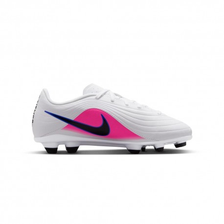 Nike Tiempo Maestro Club Fg Mg Bianco Nero Rosa - Scarpe Da Calcio Bambino