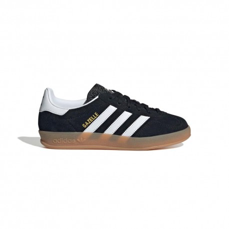 ADIDAS Originals Gazelle Indoor Nero Bianco - Sneakers Bambino