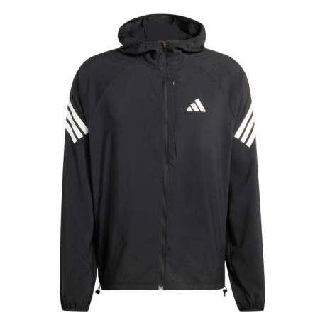 ADIDAS Giacca Running Adi365 Nero Bianco Uomo