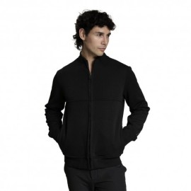 Iceport Felpa Con Zip Nero Uomo
