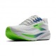 Brooks Ghost 17 Oyster Beacon Blue Gecko - Scarpe Running Uomo