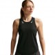 Nike Canotta Running Areoswift Nero Summit Bianco Donna