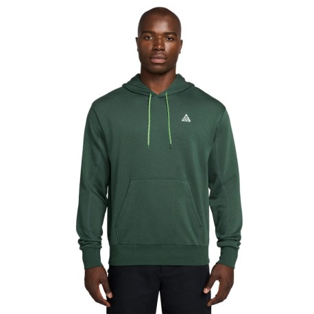 Nike Acg "Magic Hour" Felpa Con Cappuccio Verde Uomo