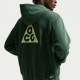 Nike Acg "Magic Hour" Felpa Con Cappuccio Verde Uomo