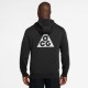 Nike Acg "Magic Hour" Felpa Con Cappuccio Nero Uomo