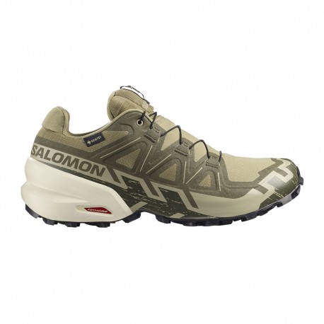 Salomon Speedcross 6 GORE-TEX Aloe Asparagus Verde Grape Leaf - Scarpe Trail Running Uomo