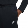 Nike Club Pantaloni Open Nero Uomo