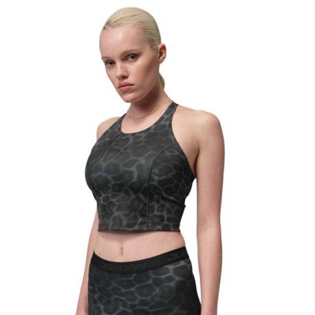 Nike Jordan Sport Top Maculato Nero Donna