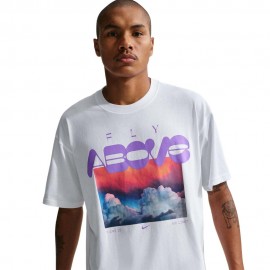Nike Sportswear T-Shirt Logo Graphic Bianco Uomo