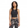 ADIDAS Originals Essentials Top Trefoil Nero Donna