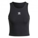 ADIDAS Originals Essentials Top Trefoil Nero Donna