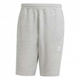 ADIDAS Originals Trefoil Essentials Shorts Logo Piccolo Grigio Uomo