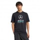 ADIDAS Mercedes-Amg Petronas Formula 1 Team Dna T-Shirt Fan Gf Nero Uomo