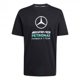 ADIDAS Mercedes-Amg Petronas Formula 1 Team Dna T-Shirt Fan Gf Nero Uomo