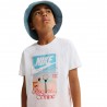 Nike Sportswear Maglietta Palestra Big Logo Bianco Bambino