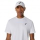 Asics T-Shirt Tennis Court Brilliant Bianco Uomo