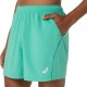 Asics Pantaloncini Tennis Court 7" Aurora Verde Uomo
