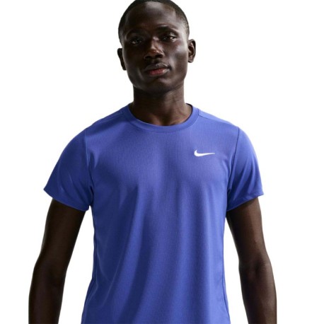 Nike T-Shirt Tennis Court Victory Lapis Bianco Uomo