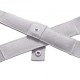 Nike Borsone Palestra Doppia Tasca 31L Grigio