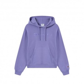 Champion Felpa Logo Tonale Viola Donna