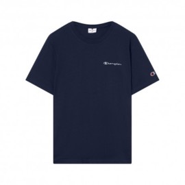 Champion T-Shirt Logo Blu Uomo